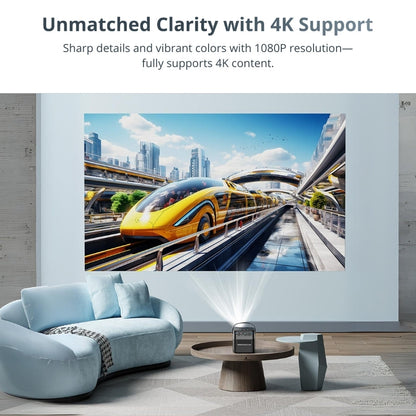 Portable Projector - 1080p, Google TV | Cinematic Anywhere