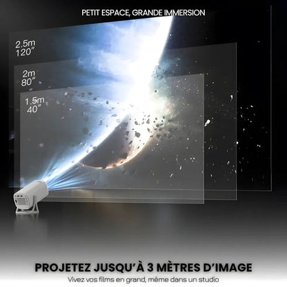 Portable Projector - HD Mini, Smart | Cinematic Brilliance