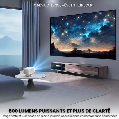 Home Cinema Projector - 1080p, Android 11 | Immersive Fun