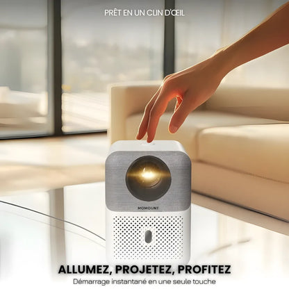 Portable Android Projector - HD, Auto Focus | Cinema Anywhere