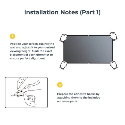 Grey Projection Screen - 100 inch, ALR | Immersive Cinema