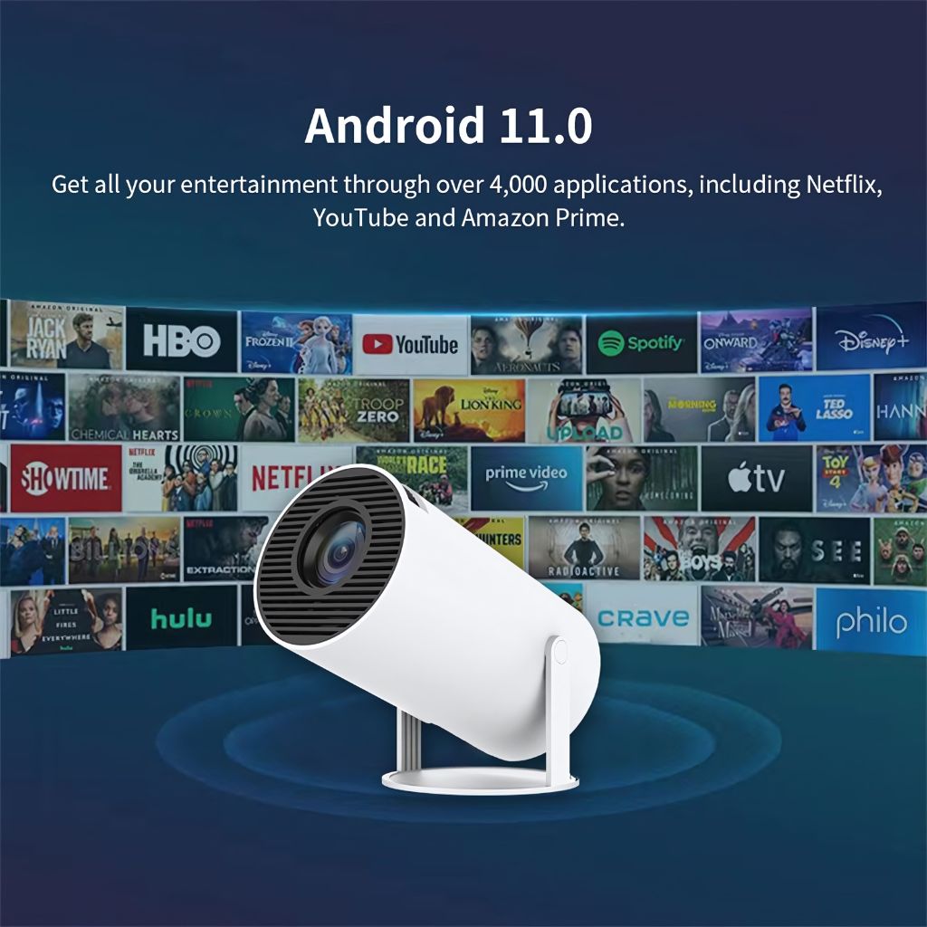 Portable Mini Projector - HD, Wireless | Home Cinema