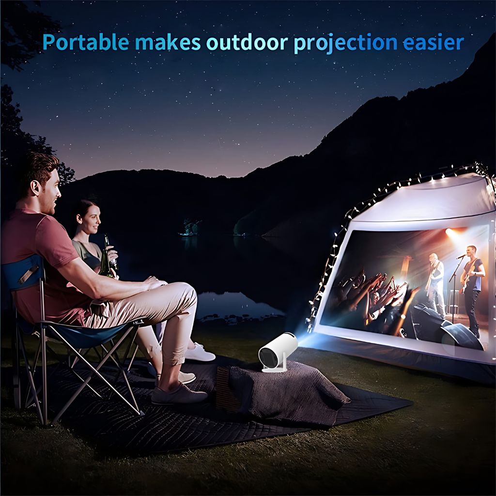 Portable Mini Projector - HD, Wireless | Home Cinema