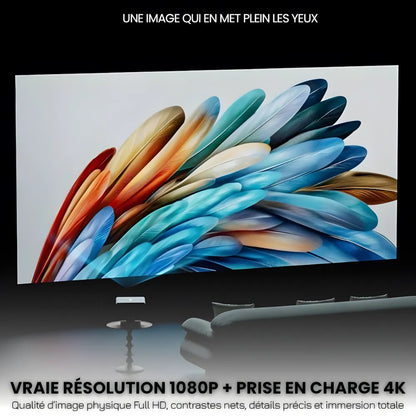 Home Cinema Projector - 1080p, Android 11 | Immersive Fun