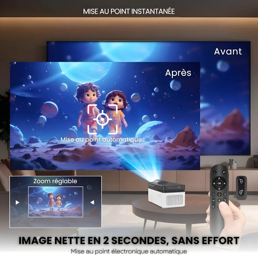 Ultra Short Throw Projector - Full HD 1080p | Big Screen