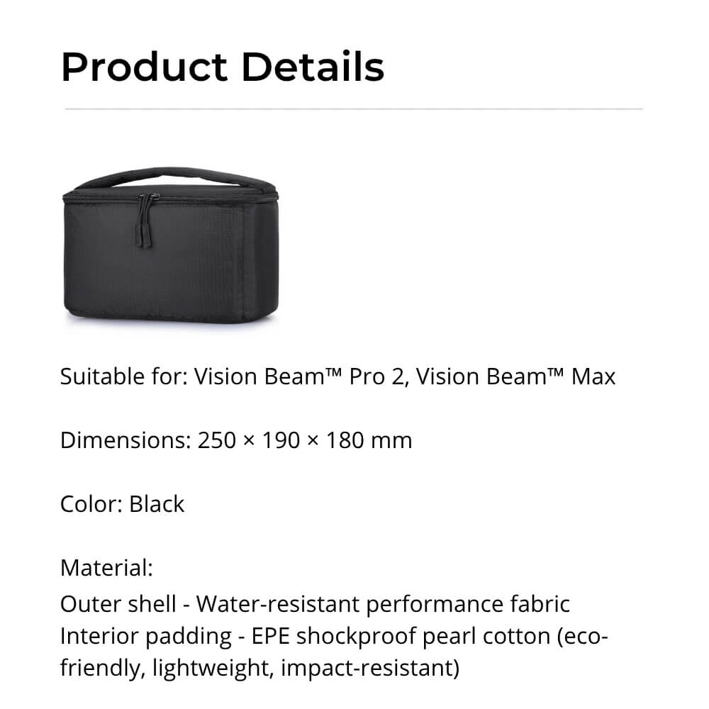 Projector Carry Case - Vision Beam Pro 2 & Max | Protection