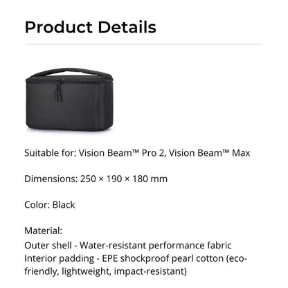 Projector Carry Case - Vision Beam Pro 2 & Max | Protection
