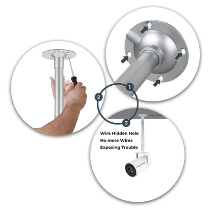 Ceiling Projector Mount - Space-Saving | Enhanced Viewing
