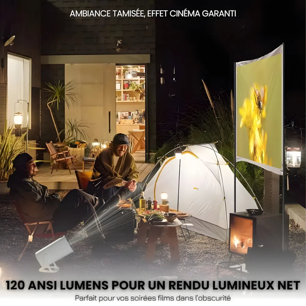 Portable Projector - HD Mini, Smart | Cinematic Brilliance