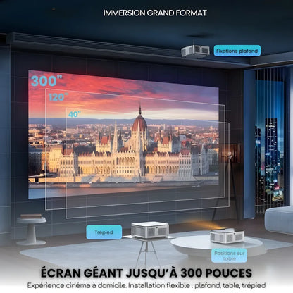 Smart Projector - Full HD, Android 9.0 | Home Cinema