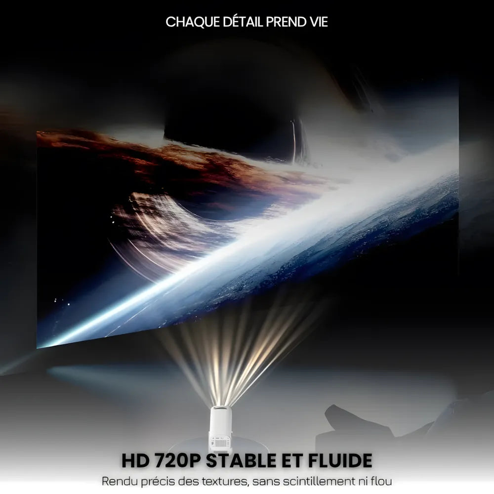 Portable Projector - HD Mini, Smart | Cinematic Brilliance
