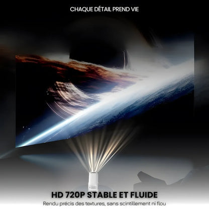 Portable Projector - HD Mini, Smart | Cinematic Brilliance