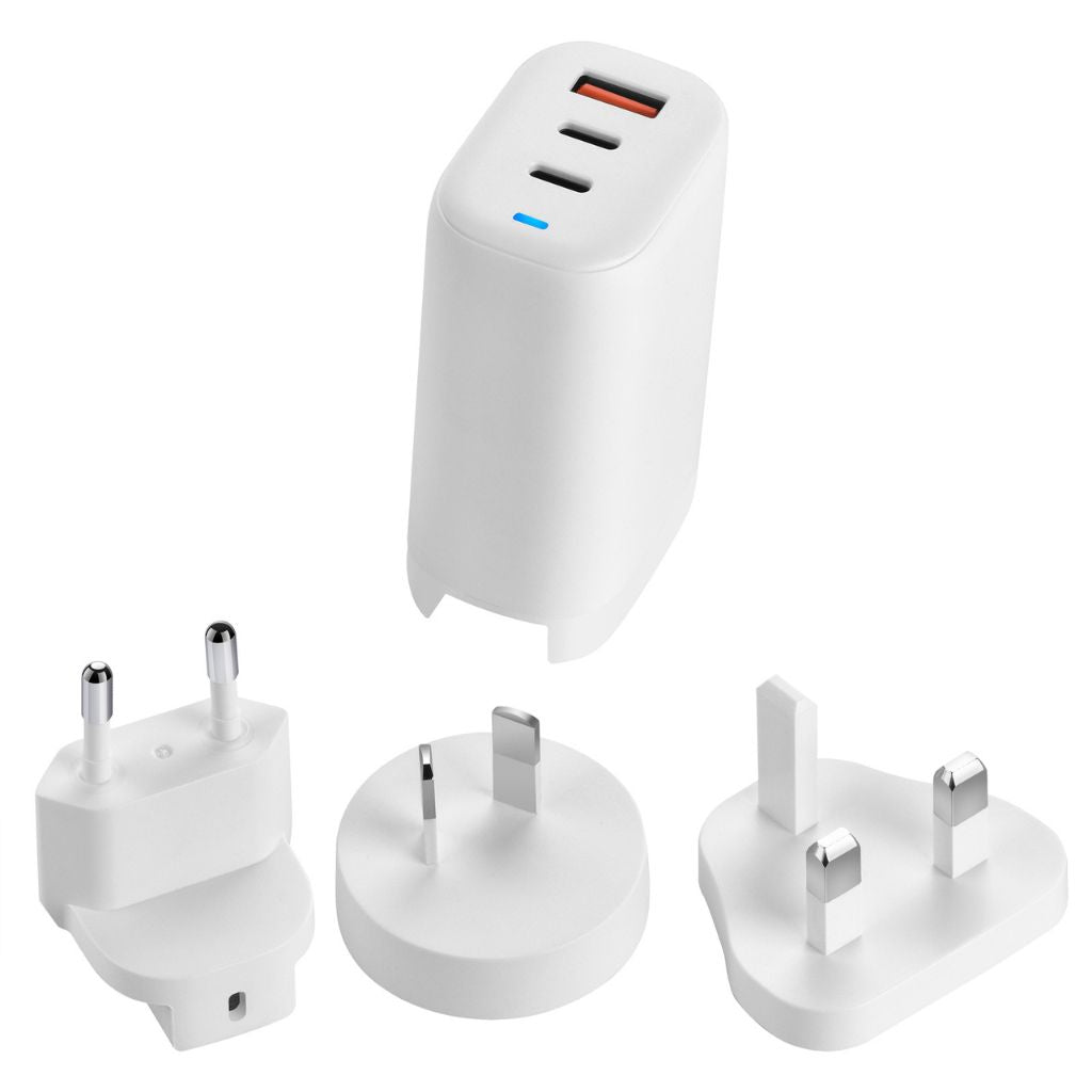 65W GaN Charger - 3 Port, Fast Charge | Portable
