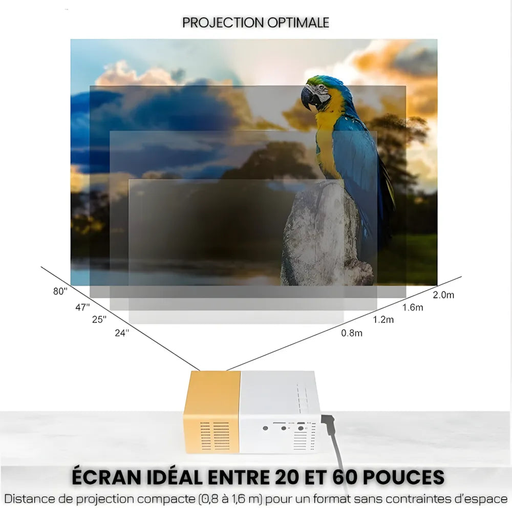 Portable Projector - HD, Compact | Cinema Anywhere