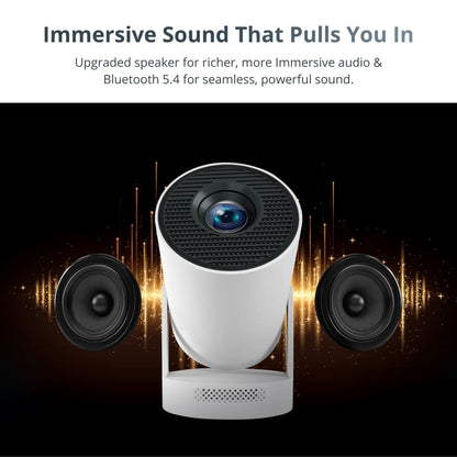 Portable Home Cinema Projector - 135-inch, LED | Immersive