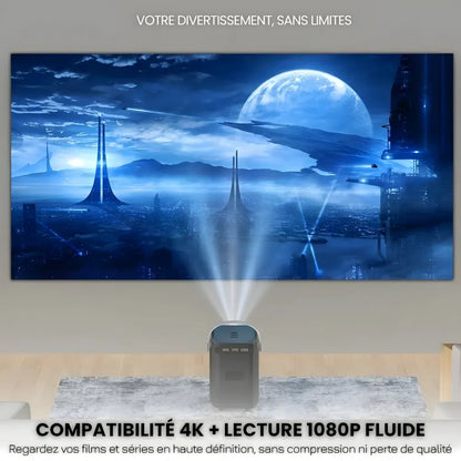 Portable Android Projector - 6K, Autofocus | Cinema Anywhere