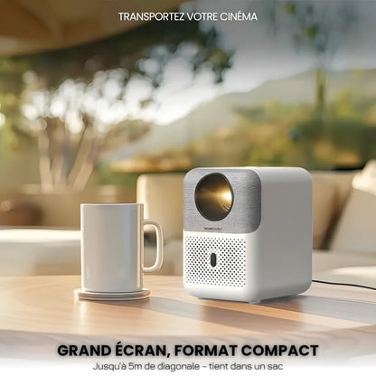 Portable Android Projector - HD, Auto Focus | Cinema Anywhere