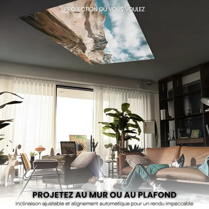 Portable HD Smart Projector - Android 11, 180° | Immersive Cinema