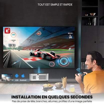 Smart Projector - Full HD, Android 9.0 | Home Cinema