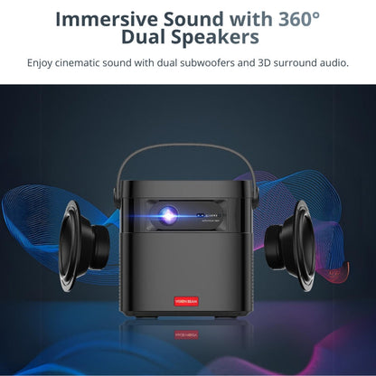 Portable Projector - Full HD, Google TV | Cinematic Experience