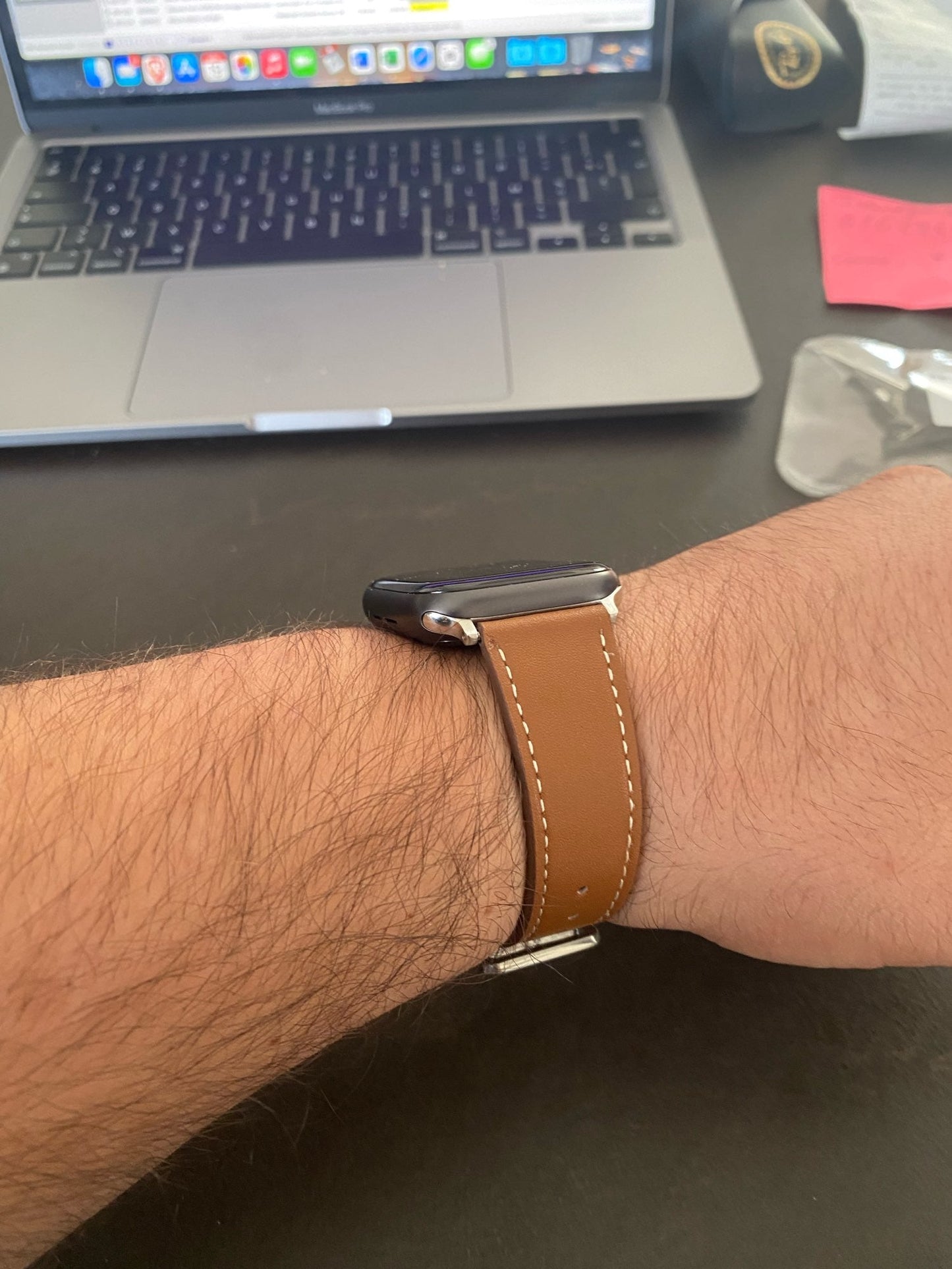 Red Leather Apple Watch Strap - Premium Leather | Style