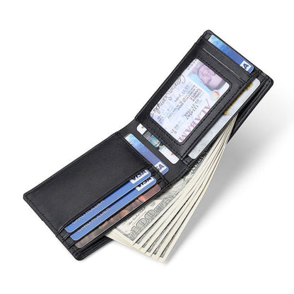 AirTag Leather Wallet - RFID Blocking Slim | Secure