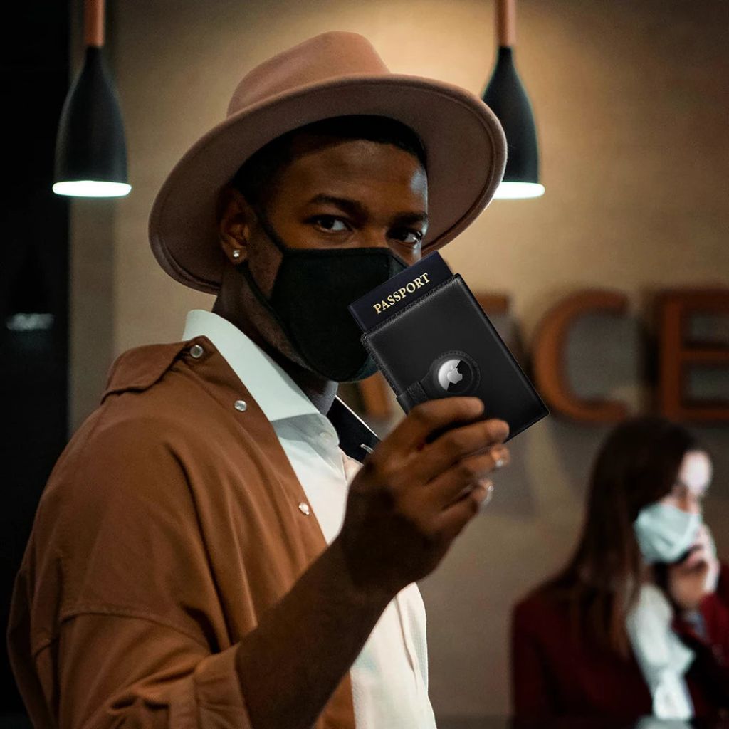 AirTag Wallet - RFID, PU Leather | Secure Travel