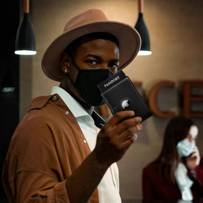 AirTag Wallet - RFID, PU Leather | Secure Travel