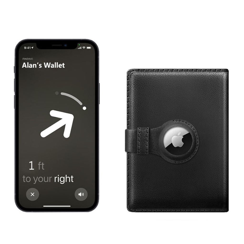 AirTag Wallet - RFID Leather | Secure Travel