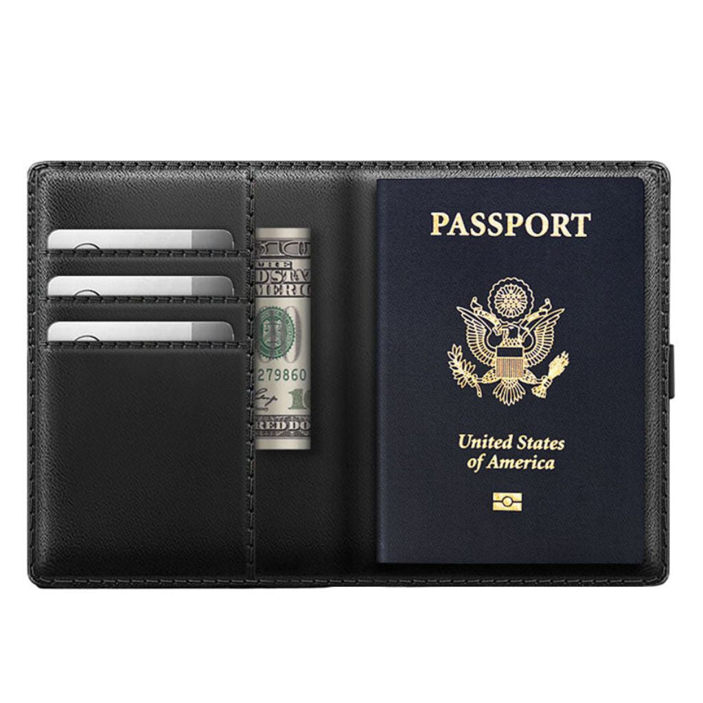 AirTag Wallet - RFID, PU Leather | Secure Travel