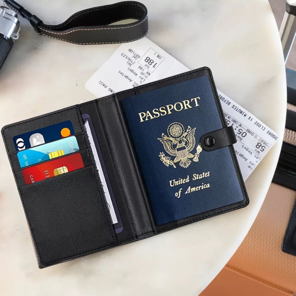 AirTag Wallet - RFID, PU Leather | Secure Travel