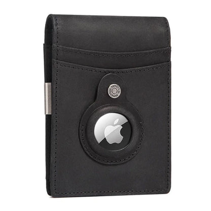 AirTag Leather Wallet - RFID Blocking, Slim | Secure Style