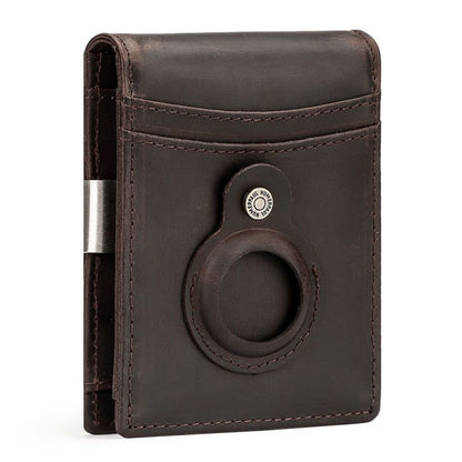 AirTag Leather Wallet - RFID Blocking, Slim | Secure Style