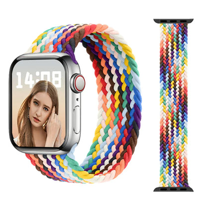Rainbow Nylon Apple Watch Band - Braided, Comfort | Style