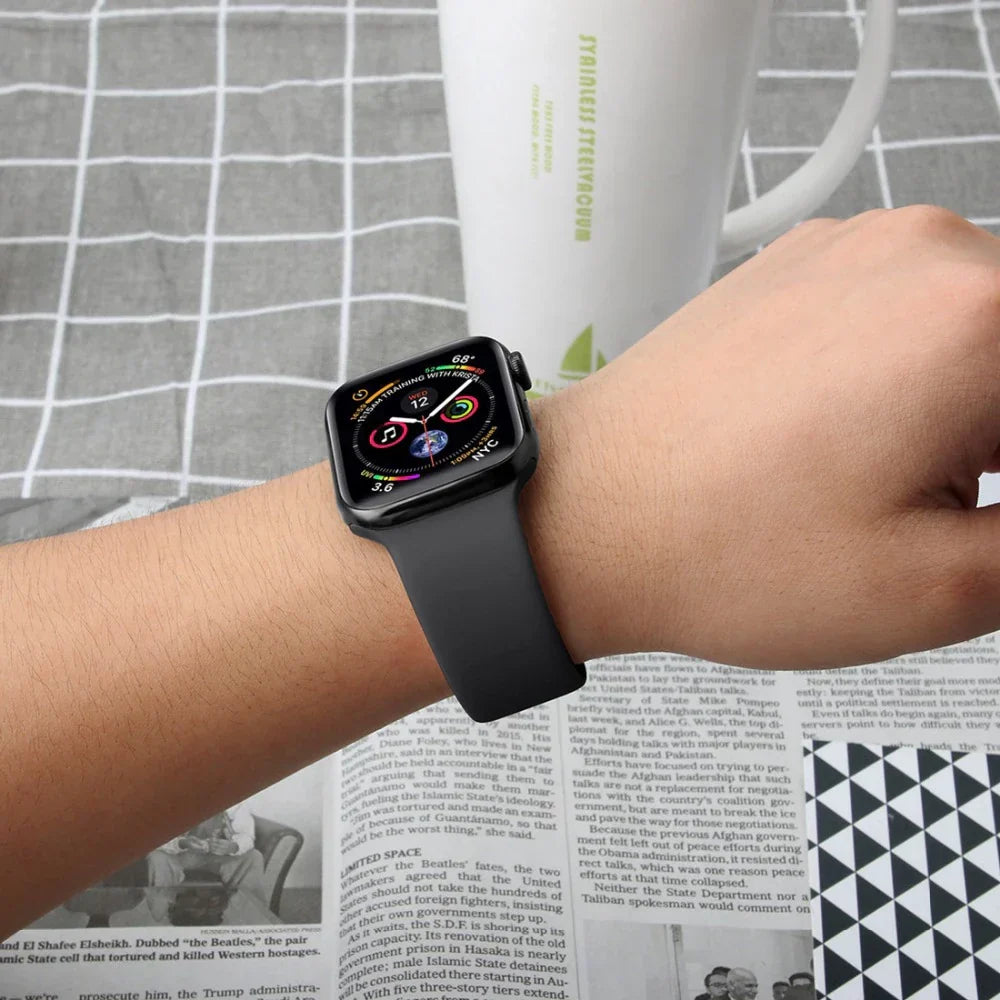 Apple Watch Silicone Strap - Green, Durable | Comfort