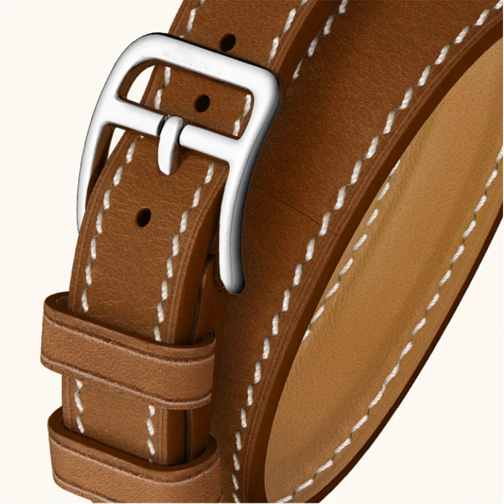 Apple Watch Leather Strap - Double Tour, PU Leather | Elegant Style
