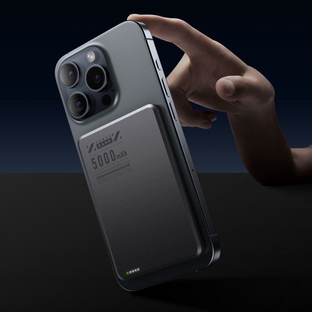 Magnetic Power Bank - Slim, Wireless | Uninterrupted Power