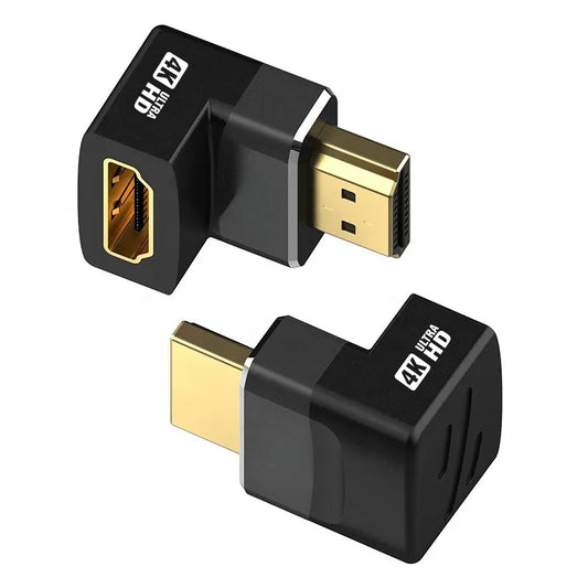 Right Angle HDMI Adapter - 4K, Space-Saving | Serenity