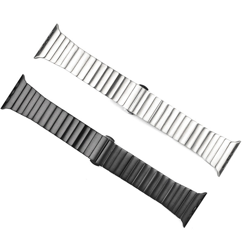 Apple Watch Stainless Steel Band - Midnight Steel | Sophistication