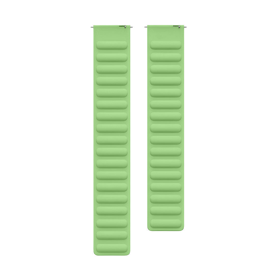 Magnetic Watch Strap - Mint Green Leather | Comfort