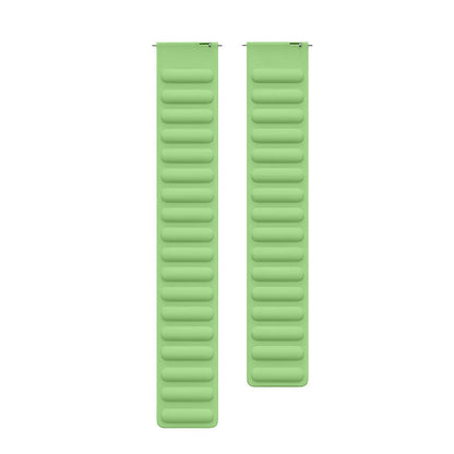 Magnetic Watch Strap - Mint Green Leather | Comfort