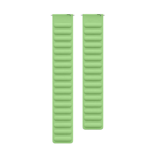 Magnetic Watch Strap - Mint Green Leather | Comfort