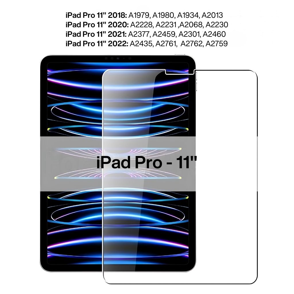 iPad Air 13 M2 Screen Protector - 9H, Clear | Protection