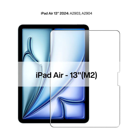 iPad Air 13 M2 Screen Protector - 9H, Clear | Protection