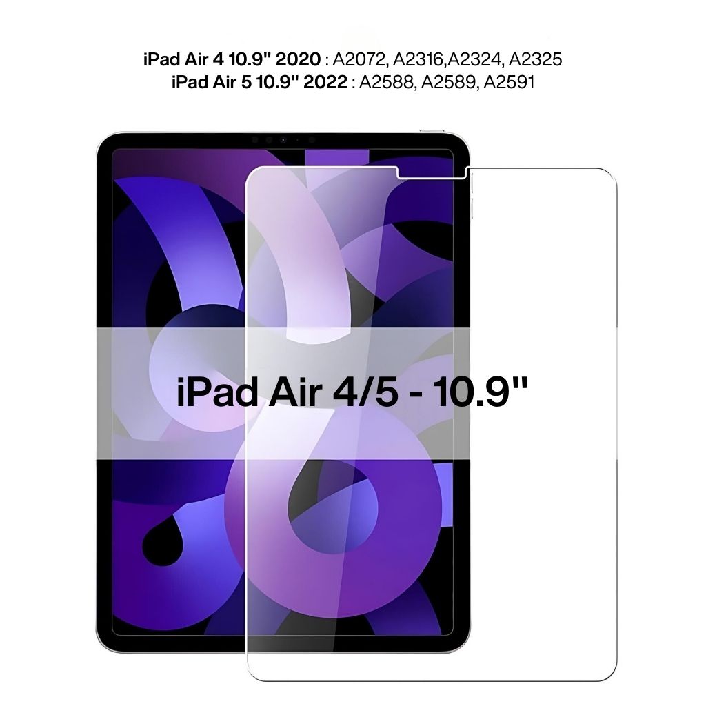 iPad Air 13 M2 Screen Protector - 9H, Clear | Protection