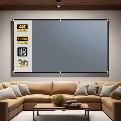 Grey Projection Screen - 100 inch, ALR | Immersive Cinema