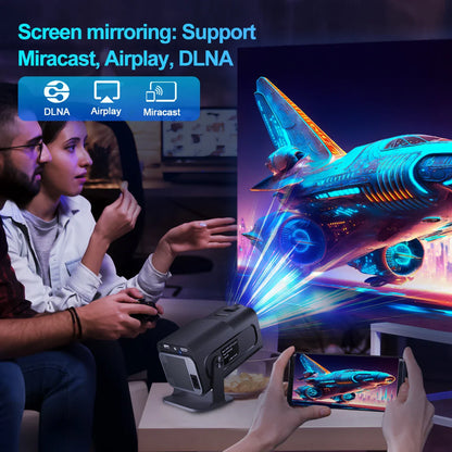 Native 1080P Projector - WiFi 6, Portable | Home Cinema
