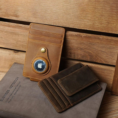AirTag Wallet - Leather RFID Slim | Secure Style