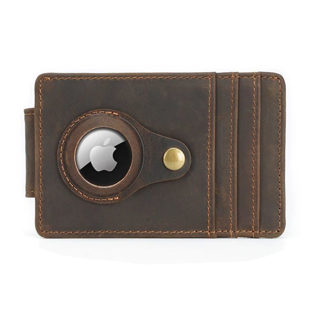 AirTag Leather Wallet - Slim RFID Wallet | Secure Style
