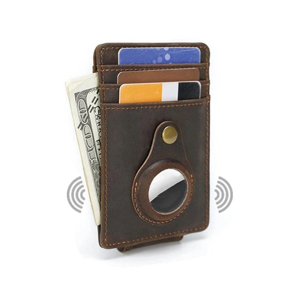 AirTag Wallet - Leather RFID Slim | Secure Style